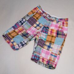 Mサイズ UNITED ARROWS ユナイテッドアローズ チェック柄 ハーフパンツ 4ポケット 美品の画像