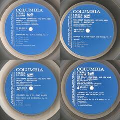 ベートーヴェン 大作曲家 その生涯と名曲1 ベートーヴェン COLUMBIA 33RPM 12インチ 2枚 LP MS-2001～2 レコードの画像