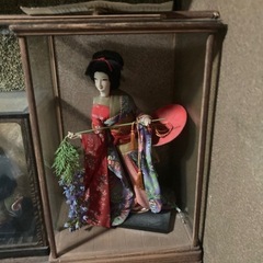 8/31まで！アンティーク、日本人形、熊の木彫り