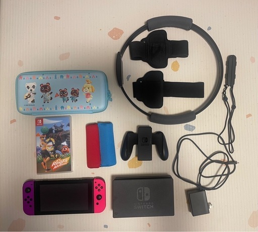 Nintendo Switch とリングフィット(箱無し)