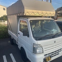 スズキ　キャリィ　幌車　軽貨物　軽トラ