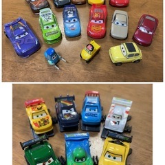 ディズニーストア購入⭐︎カーズ可動タイプまとめてセット　ガチャシ...