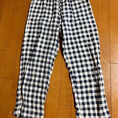 レディース パジャマパンツチェック柄