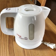 【取引中】【最終値下げ】ティファール　電気ケトルの画像