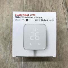 新品未開封 SwitchBot スマートリモコン ハブ2 赤外線 温湿度計機能の画像