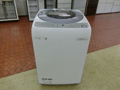 ID 529397　 洗濯機8K　シャープ　２０１８年　ESGV8C