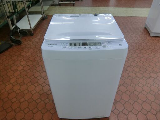 ID 525733　洗濯機5.5K　ハイセンス　２０２３年　HW-55E2W