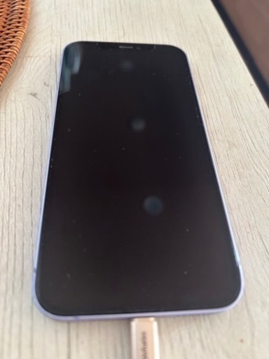 iphone12 128G パープル