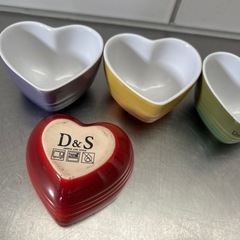D&S ハート型　皿の画像