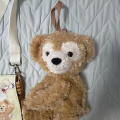 金券も大歓迎☆ TDS ディズニーシー ダッフィー ぬいば & ハンドメイド作家さん購入 1点物 ショルダーバッグの画像