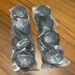 ルミナス スチールラック ナイロンキャスター 4個セット ポール直径25mm用 IHL-CSN2P IHL-CSL2Pの画像