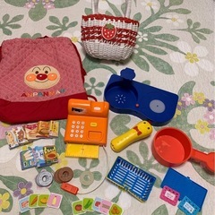 しまじろうベネッセ レジスターセット カゴとナップサック付き