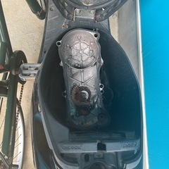 一旦受付停止！エンジンかからない原付バイクの画像