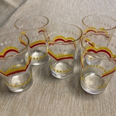 レトログラス　5個セットの画像