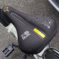 ⭐️GLAMVILLAパッド入りバイクシート⭐️自転車シート女性用 ❣️の画像