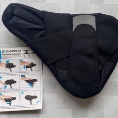 ⭐️GLAMVILLAパッド入りバイクシート⭐️自転車シート女性用 ❣️の画像