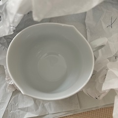 マイセン 波の戯れホワイト マグカップ の画像