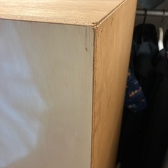 昭和レトロ　アンティーク食器棚の画像