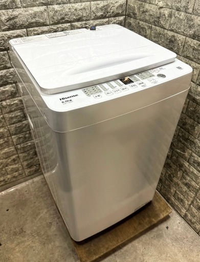 大阪送料無料★3か月保障付き★洗濯機★2023年★ハイセンス★6kg★HW-T60H★S-281