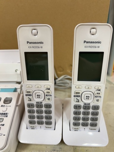 ※取引中※電話機　パナソニックKX-PD515-W　 Panasonic「KX-PD515DL」デジタルコードレスFAX 子機一台付き｜Yahoo 