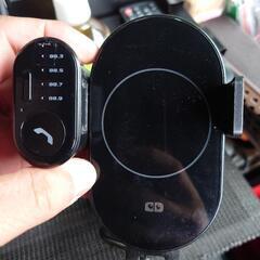 FMトランスミッター付きスマホホルダー❗の画像