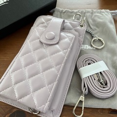 【新品】箱入り　スマホショルダー スマホポーチ ショルダー スマホポシェット 軽量 ポーチの画像