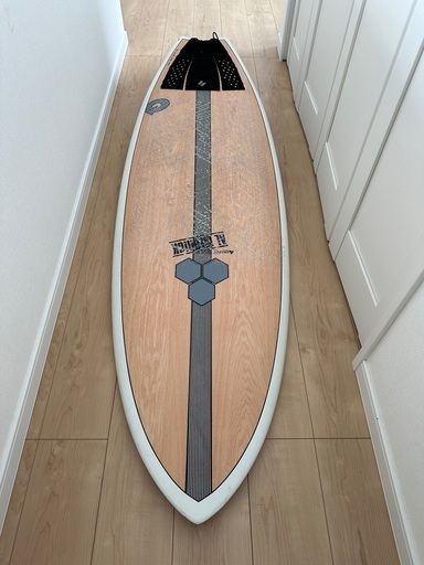 サーフボード　アルメリック ポッドモッド　フィン&リーシュ付き