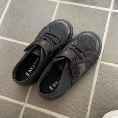 子供靴 anyFAM黒　18.0cm 入学式　結婚式　