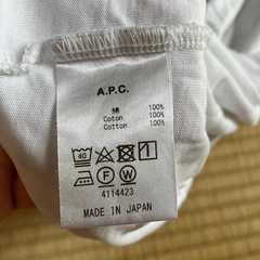 APCTシャツメンズSサイズの画像