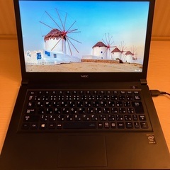 NEC 軽量ノートパソコン(バッテリー問題有)