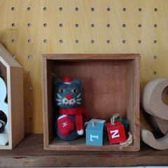 猫の小さなぬいぐるみ