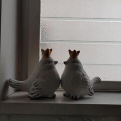 小鳥のオブジェ