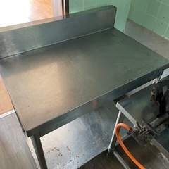 ※取り引き中　業務用キッチン作業台の画像