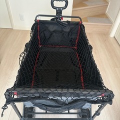 大容量キャンプワゴン 折りたたみ式 頑丈キャリーカート BBQ 防災対応の画像