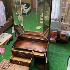 ドレッサー　三面鏡　