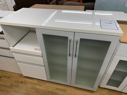 【ドリーム川西店御来店限定】ニトリ　キッチンボード／クリーニング済み 【2001239255600100】