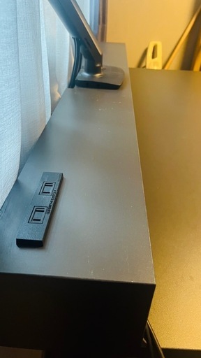 flexispot デスクとLG モニター2点セット