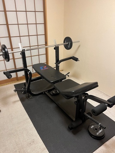 ベンチプレス　ダンベルセット