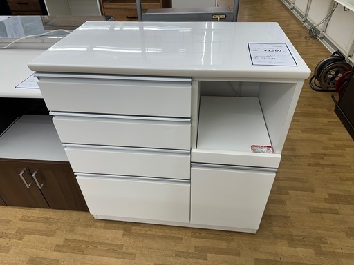 【ドリーム川西店御来店限定】ニトリ　キッチンボード／クリーニング済み【2001239255600101】