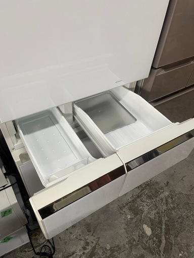 ?激安?パナソニック5ドアガラストプ冷蔵庫　容量426L 自動製氷機あり　ＡＧＣＬＥＡＮ 