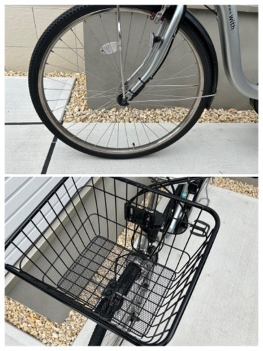 YAMAHA ヤマハ 2018 PAS With パス ウィズ 電動アシスト自転車 PA26W バッテリー 12.3Ah 動作確認済み 美品