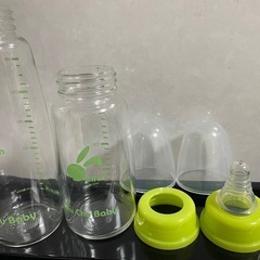 チュチュベビー 哺乳瓶【スリムタイプ ガラス製】の画像