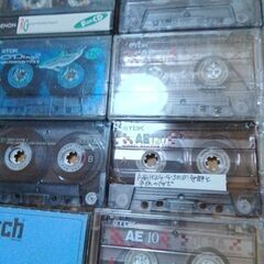 使用済みカセットテープ　28本　デッキが無いため再生未確認　ジャック　メーカー色々　種類色々　時間色々の画像