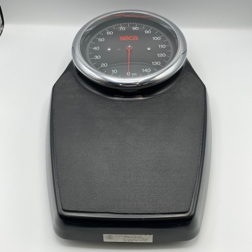 m0827602 SECAドイツ 医療器具専門メーカー アナログフラットスケール 体重計 seca ビンテージ 健康 計測 中古品