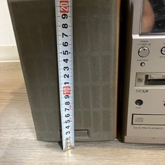 コンポ　CD MD カセット　ラジオ　の画像