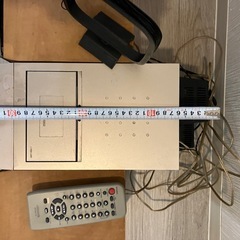 コンポ　CD MD カセット　ラジオ　の画像