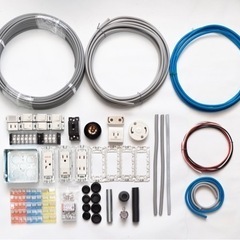 第二種電気工事士　練習用の工具や部材