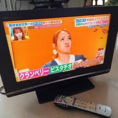 【Panasonic】VIERA20インチテレビ