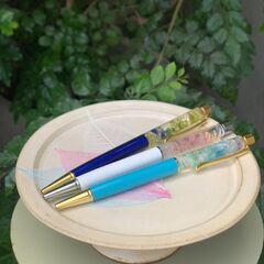 「天然石で作るハーバリウムボールペン」　プレゼントに！名入りボールペンを作ろう！ - 横浜市