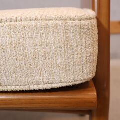 ACME FURNITURE(アクメファニチャー)のDELMAR(デルマー) オットマンです。ヴィンテージスタイルのレトロなスツールはブルックリンスタイルや西海岸スタイルなどにもおススメ！の画像